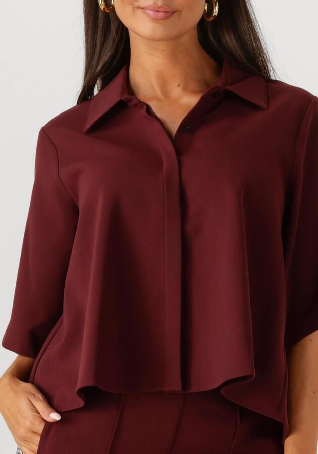EST'SEVEN Dames Blouses Alijah Blouse Bordeaux - Foto 2