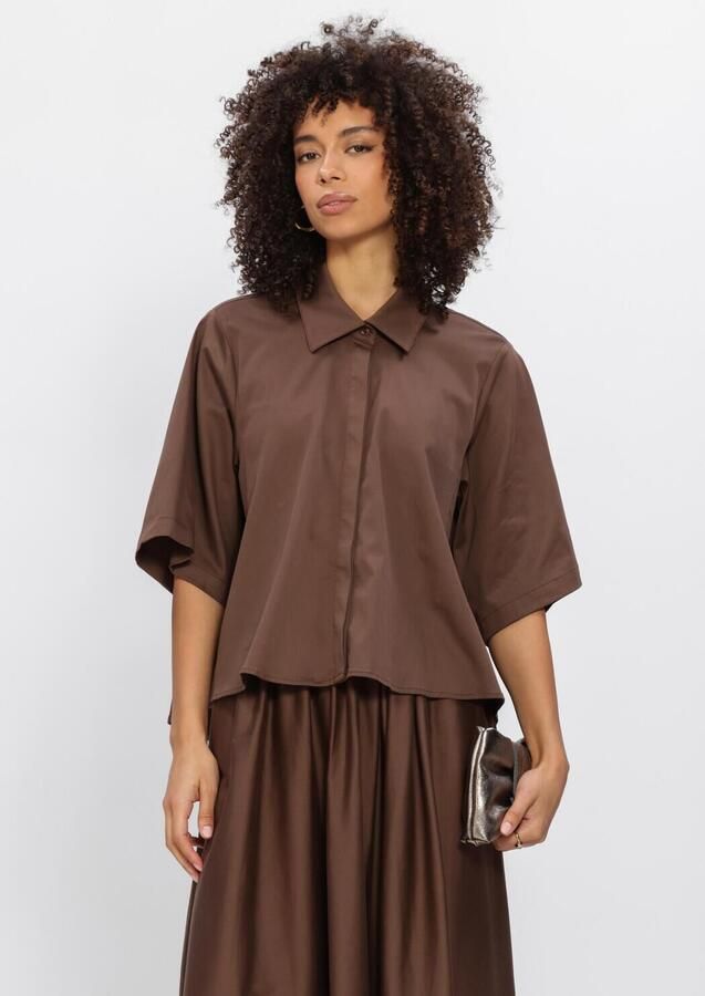 EST'SEVEN Dames Blouses Alijah Blouse Rnbw Bruin