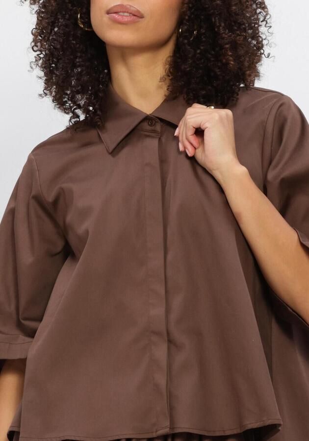 EST'SEVEN Dames Blouses Alijah Blouse Rnbw Bruin - Foto 4
