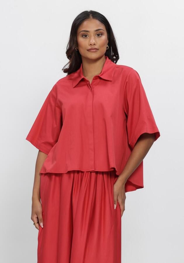 EST'SEVEN Dames Blouses Alijah Blouse Rnbw Rood