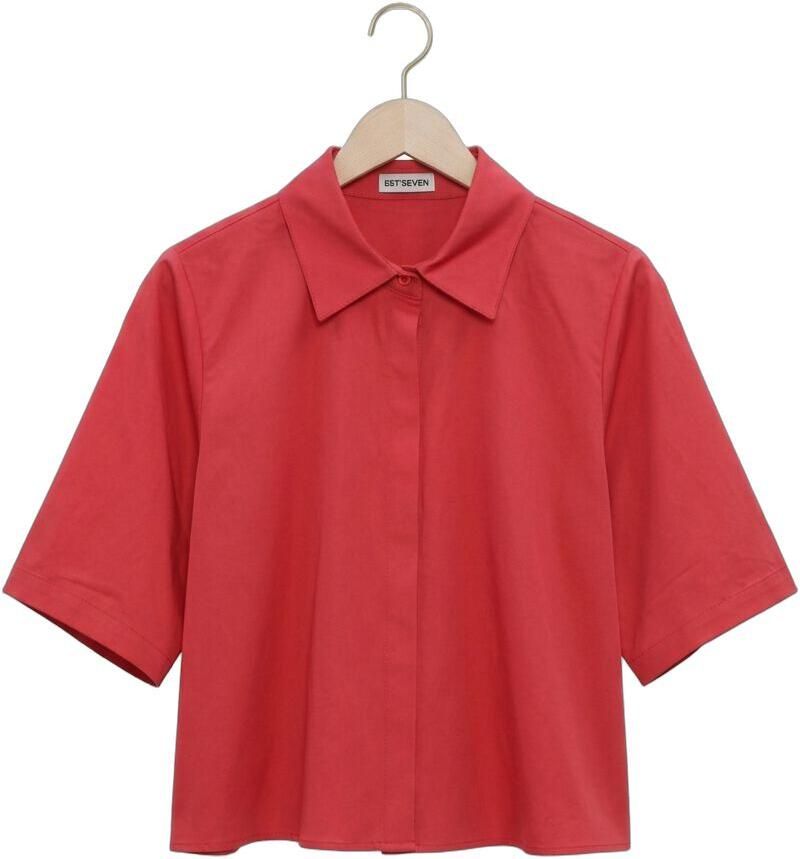 EST'SEVEN Dames Blouses Alijah Blouse Rnbw Rood - Foto 2