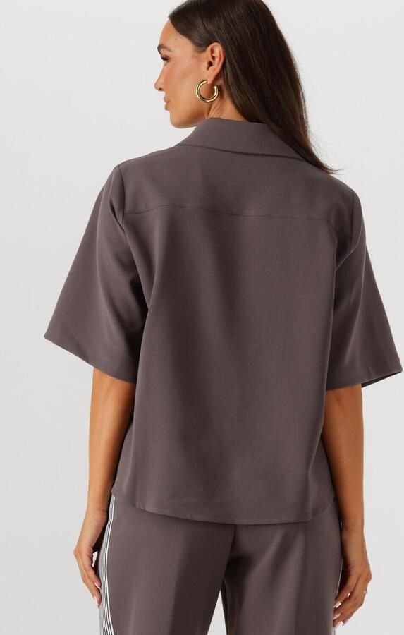 EST'SEVEN Dames Blouses Alijah Blouse Taupe - Foto 3