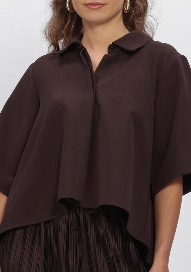 EST'SEVEN Dames Blouses Alijah Trvl 27 Bruin - Foto 4
