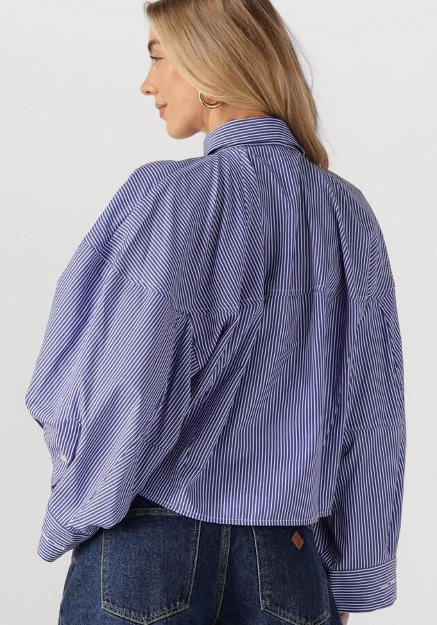 EST'SEVEN Dames Blouses Annabeth Blouse Blauw - Foto 2