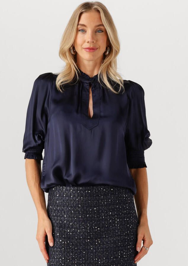 EST'SEVEN Dames Blouses Elise Blouse 25 Donkerblauw - Foto 4