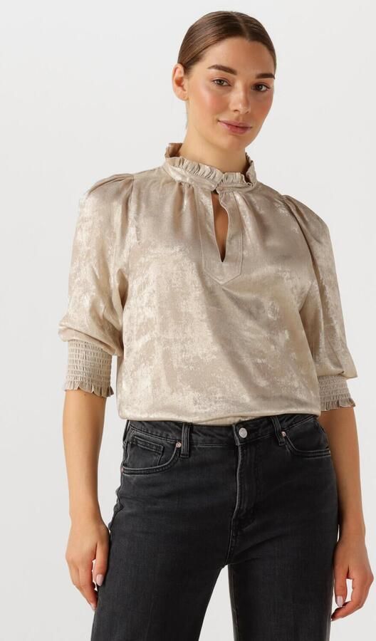 EST'SEVEN Dames Blouses Elise Blouse 25 Goud - Foto 4