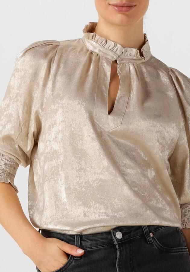EST'SEVEN Dames Blouses Elise Blouse 25 Goud - Foto 3
