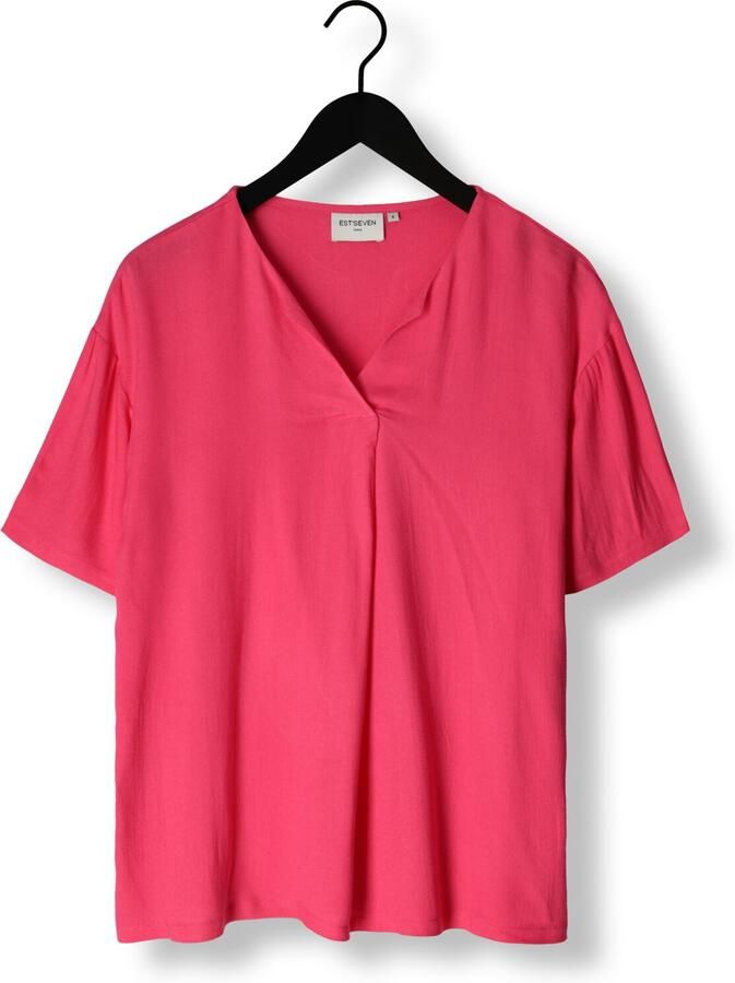 EST'SEVEN Dames Blouses Est'bohic Top Roze - Foto 2
