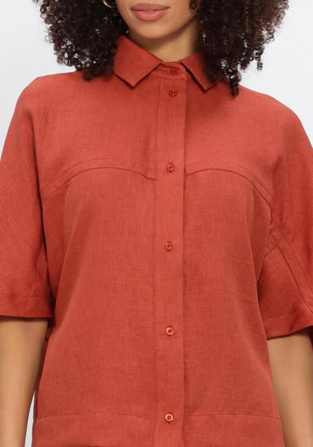 EST'SEVEN Dames Blouses Freya Top Rood - Foto 4