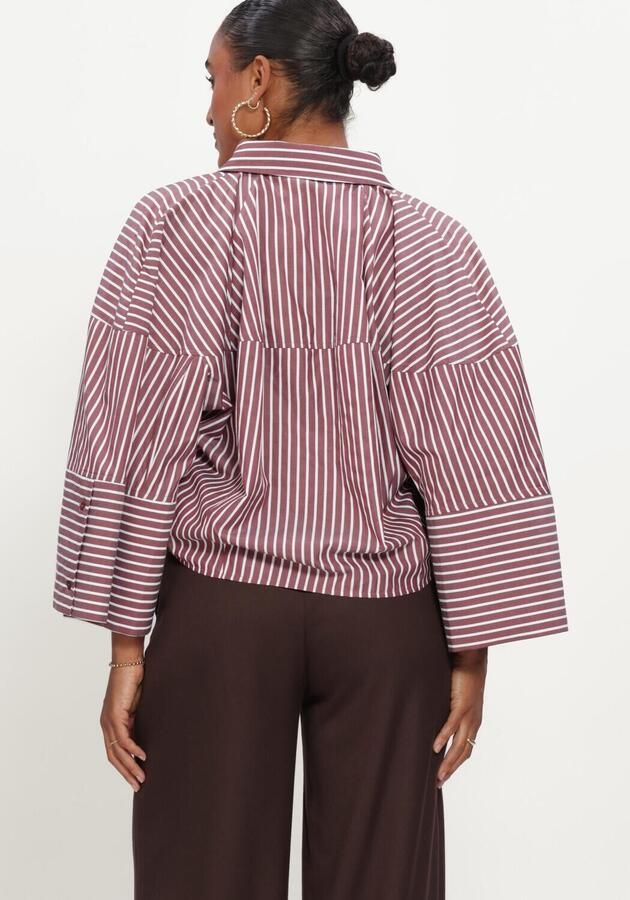EST'SEVEN Dames Blouses Varissa Blouse Bordeaux - Foto 3
