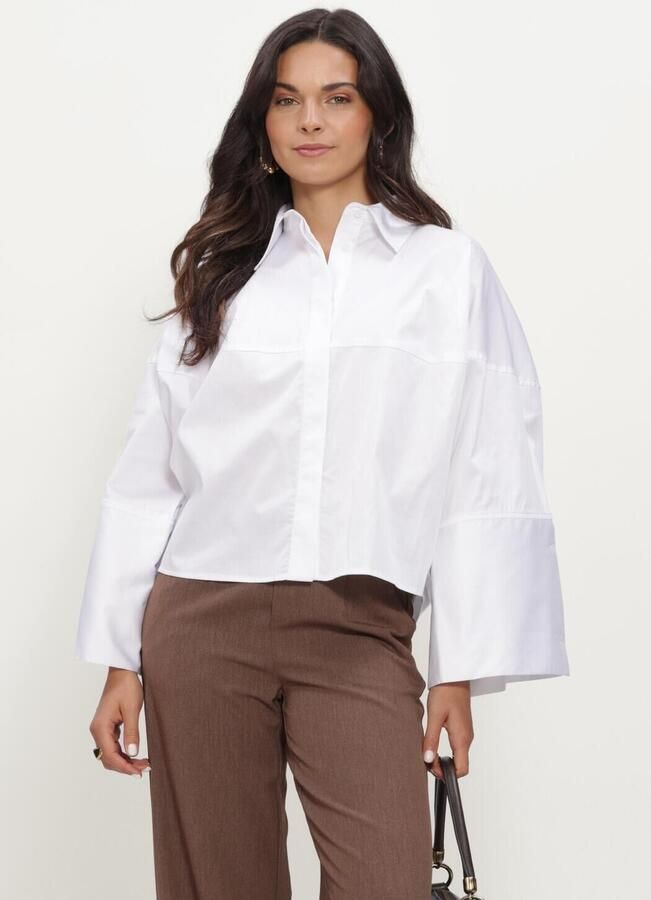 EST'SEVEN Dames Blouses Varissa Blouse Wit