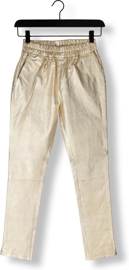 Est'Seven Boyfriend Pants Chino in Goud Yellow Dames - Foto 2
