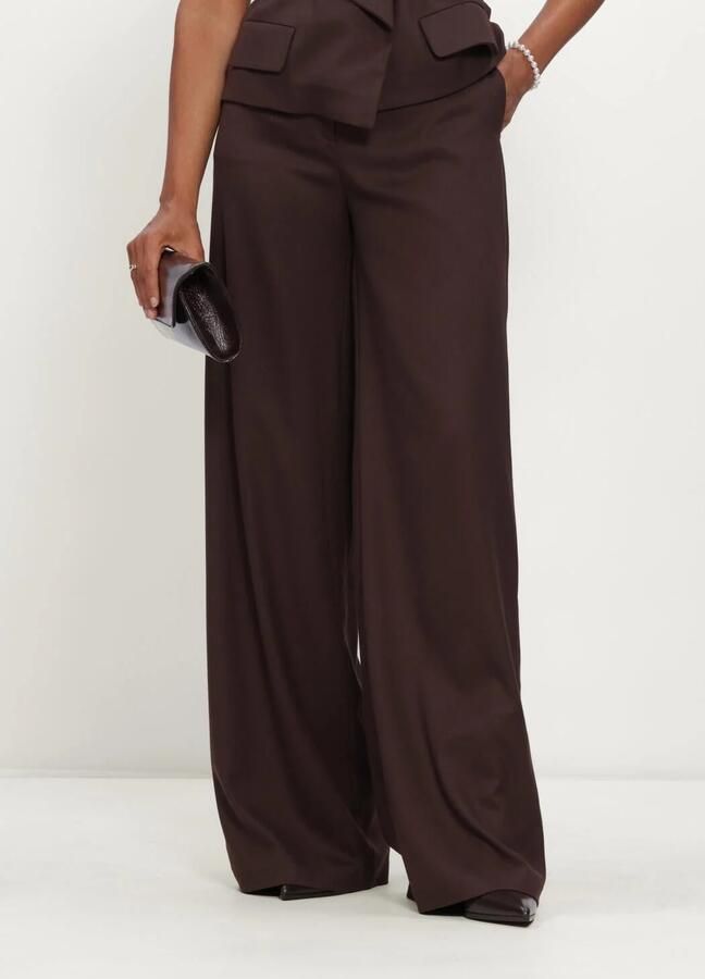 EST'SEVEN Dames Broeken Ferreira Josiah Trouser Fw26 Bruin