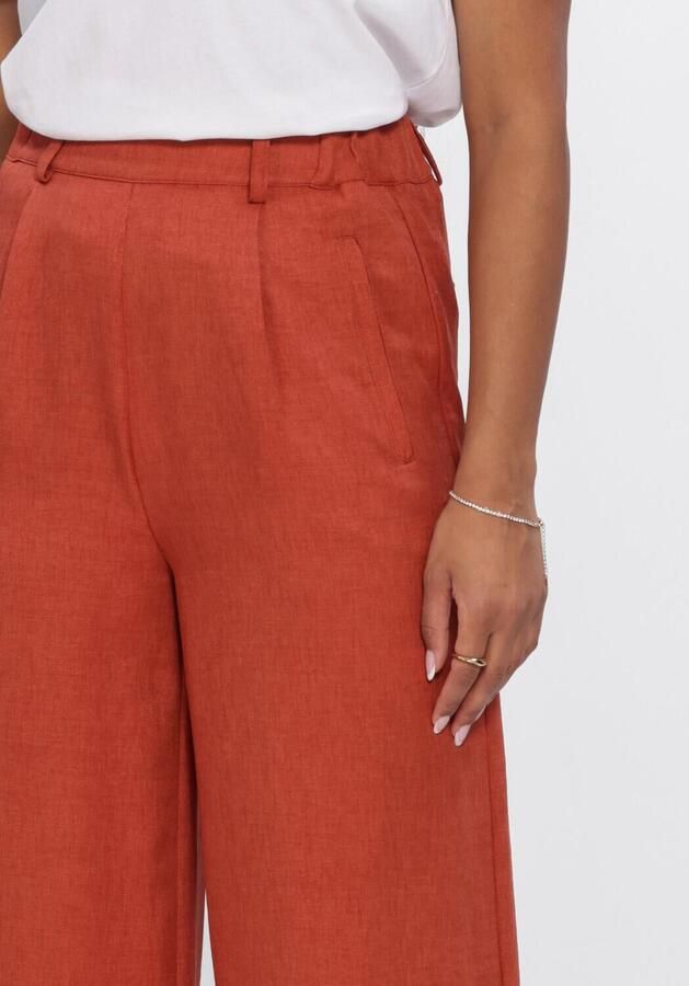 EST'SEVEN Dames Broeken Jildau Trouser 26 Oranje - Foto 3