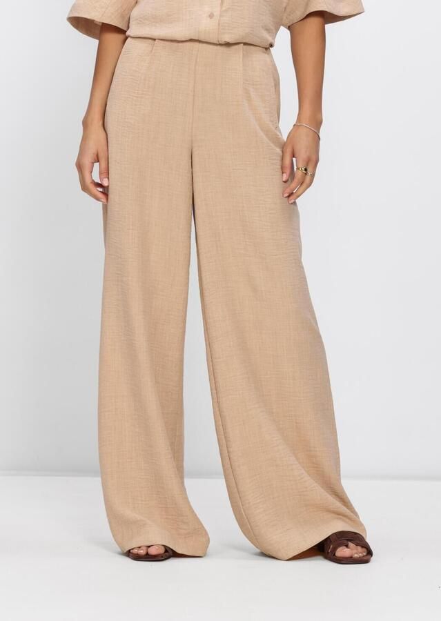 EST'SEVEN Dames Broeken Jildau Trouser 26 Zand