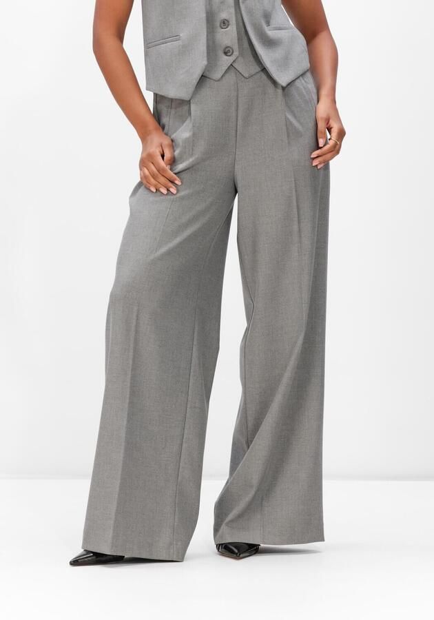 EST'SEVEN Dames Broeken Jildau Trouser Grijs