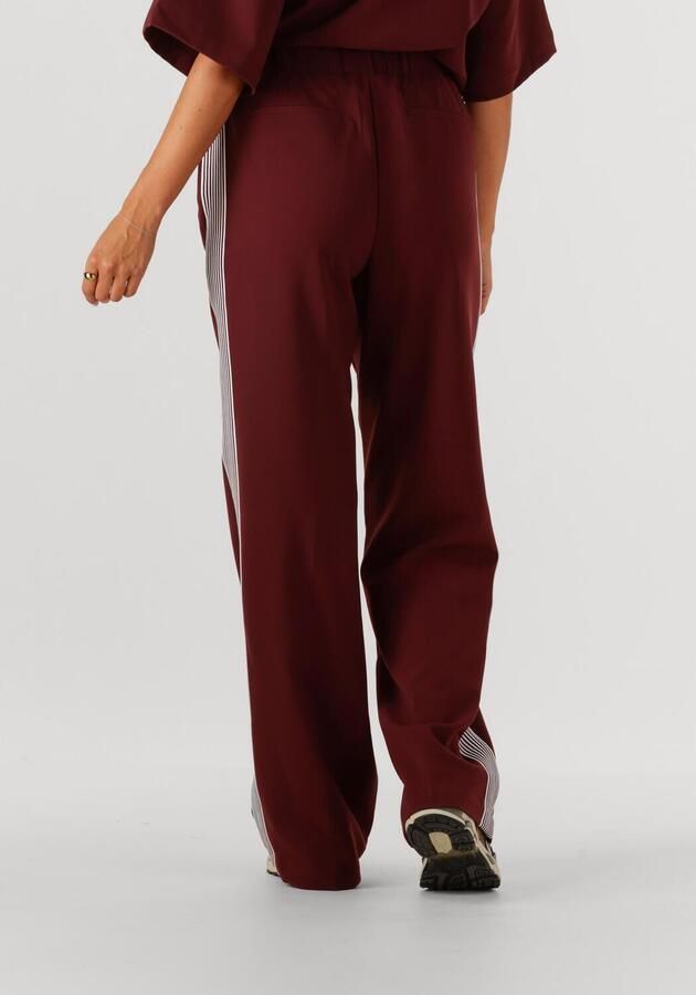 EST'SEVEN Dames Broeken June Trouser Bordeaux