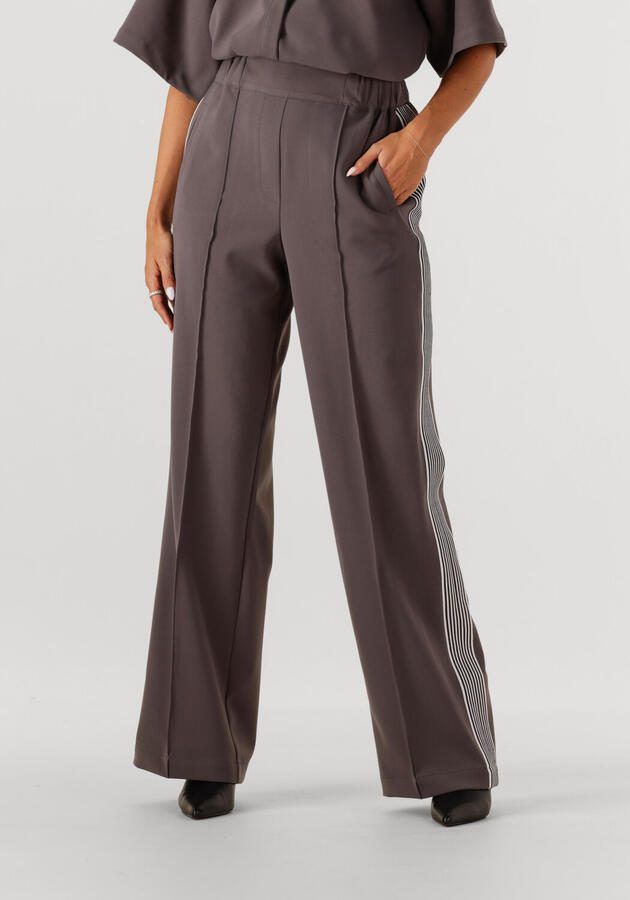 EST'SEVEN Dames Broeken June Trouser Taupe