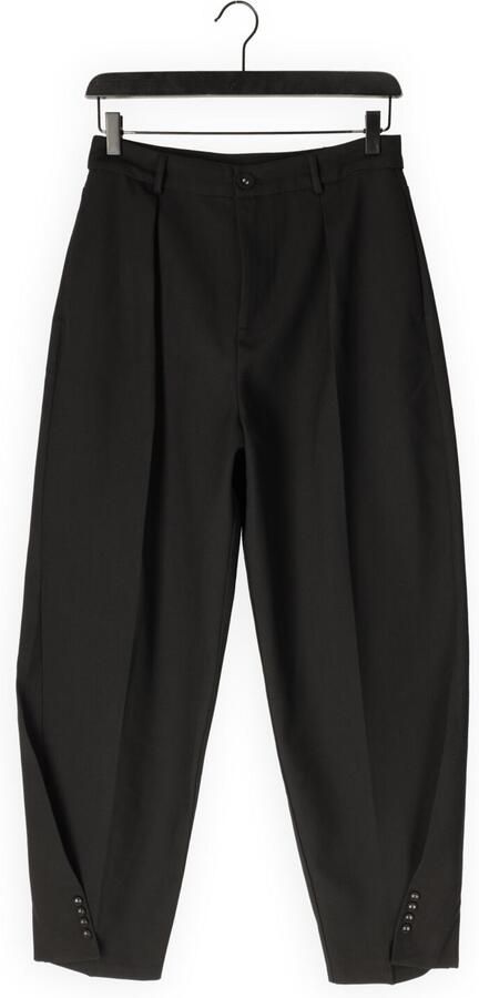 Est'seven X Ellemieke barrel high waist broek zwart - Foto 4