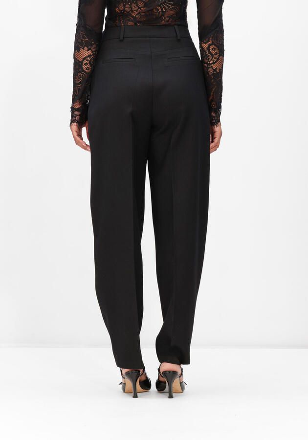 Est'seven X Ellemieke barrel high waist broek zwart - Foto 2