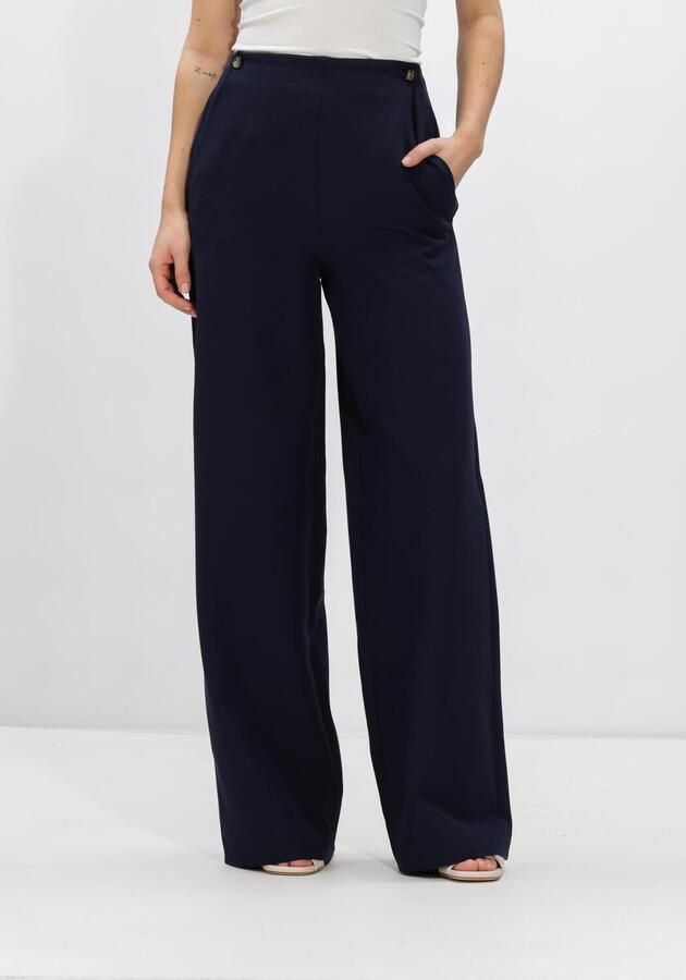EST'SEVEN Dames Broeken Scottie Pantalon Donkerblauw