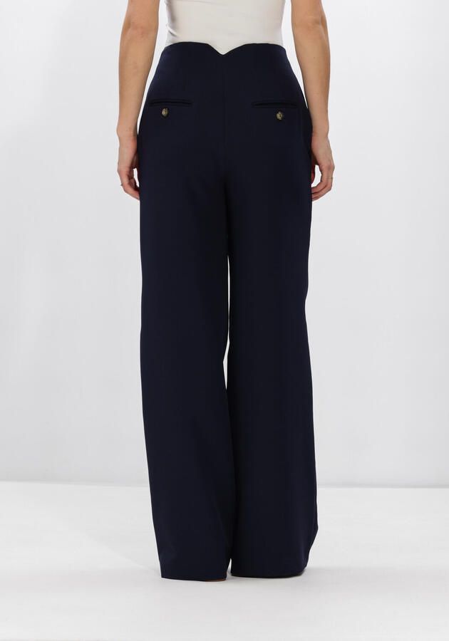 EST'SEVEN Dames Broeken Scottie Pantalon Donkerblauw - Foto 2