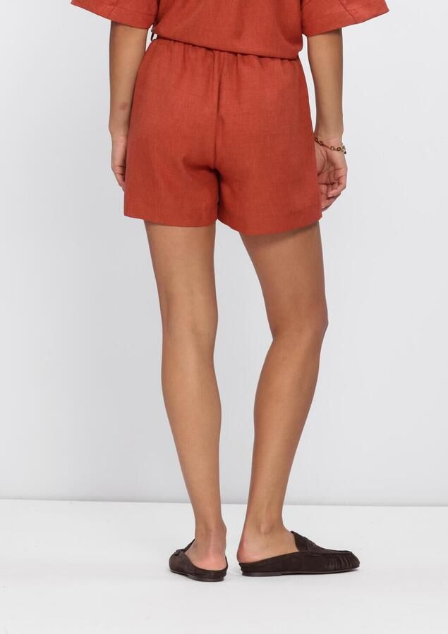 EST'SEVEN Dames Broeken Trinity Short 26 Oranje - Foto 3