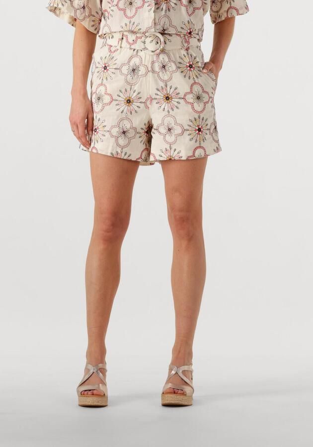 Est'seven relaxed regular waist casual short crème - Foto 4
