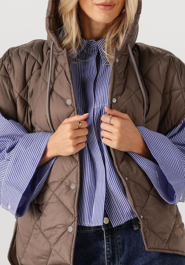 EST'SEVEN Dames Jassen Noelle Cape Bruin - Foto 2