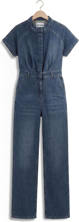 EST'SEVEN Dames Jumpsuits Haley Jumpsuit Denim Blauw - Foto 4