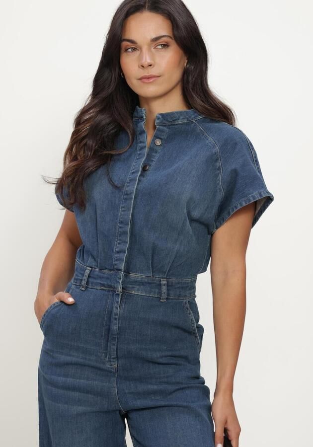 EST'SEVEN Dames Jumpsuits Haley Jumpsuit Denim Blauw - Foto 3