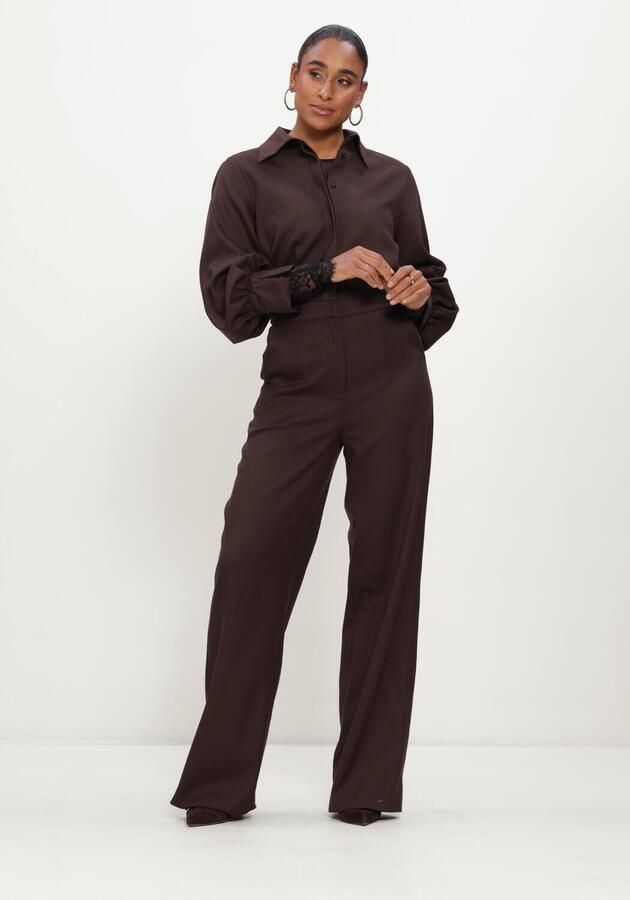 EST'SEVEN Dames Jumpsuits Imenny Jumpsuit Bruin