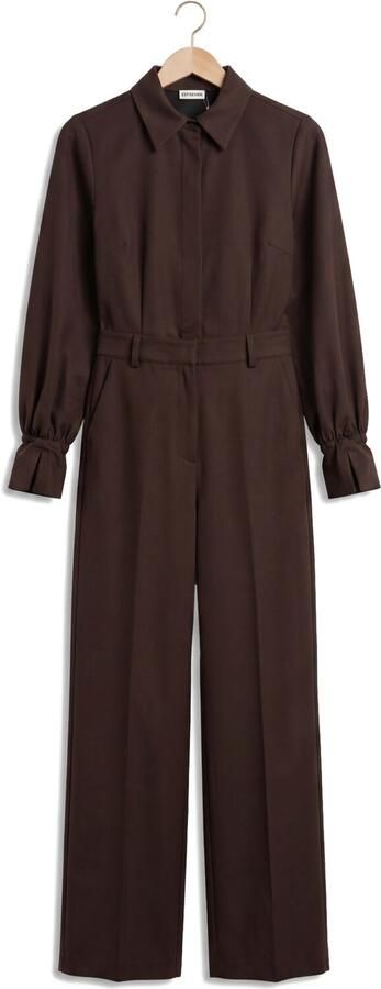 EST'SEVEN Dames Jumpsuits Imenny Jumpsuit Bruin - Foto 4