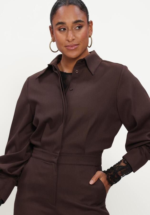 EST'SEVEN Dames Jumpsuits Imenny Jumpsuit Bruin - Foto 3