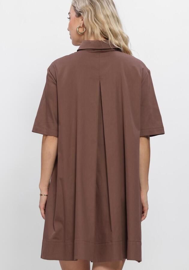 EST'SEVEN Dames Jurken Beyza Dress Bruin - Foto 2