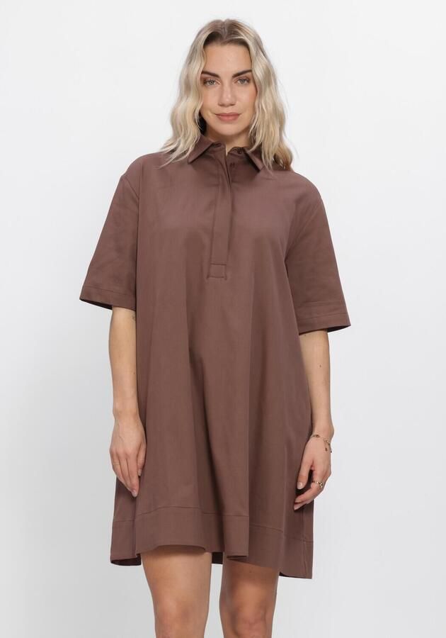 EST'SEVEN Dames Jurken Beyza Dress Bruin