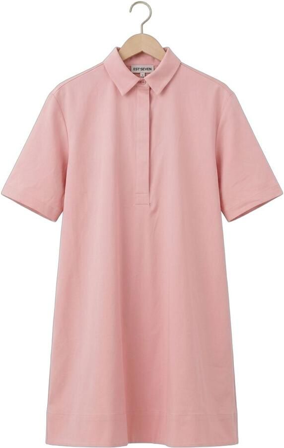 EST'SEVEN Dames Jurken Beyza Dress Roze - Foto 4