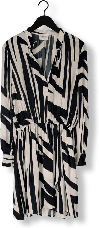 EST'SEVEN Dames Jurken Est journee Dress Bambu Donkerblauw - Foto 2