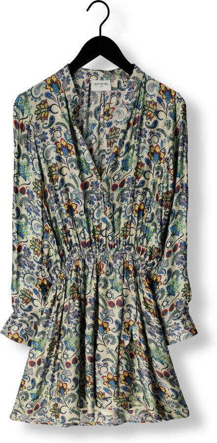 EST'SEVEN Dames Jurken Est journee Dress Bambu Multi - Foto 3