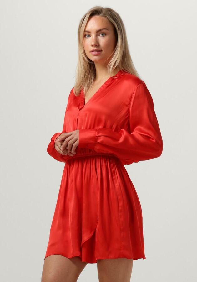 Est'Seven Dames Jurken Est journee Dress Bambu Red Dames - Foto 3