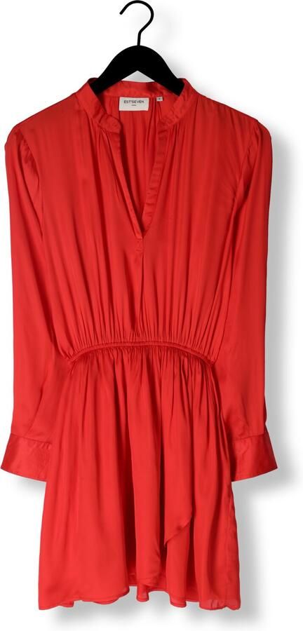 Est'Seven Dames Jurken Est journee Dress Bambu Red Dames - Foto 2