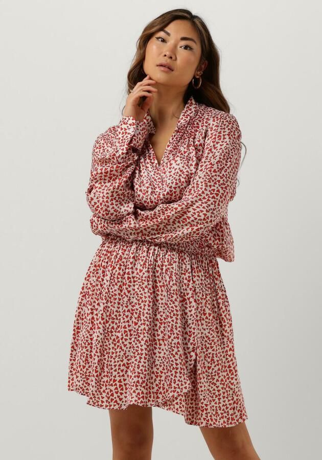 EST'SEVEN Dames Jurken Est journee Dress Bambu Rood - Foto 4