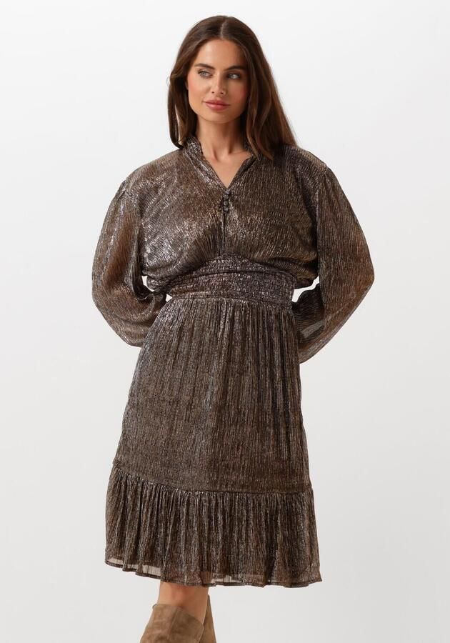 EST'SEVEN Dames Jurken St Trpz Dress Brons - Foto 4