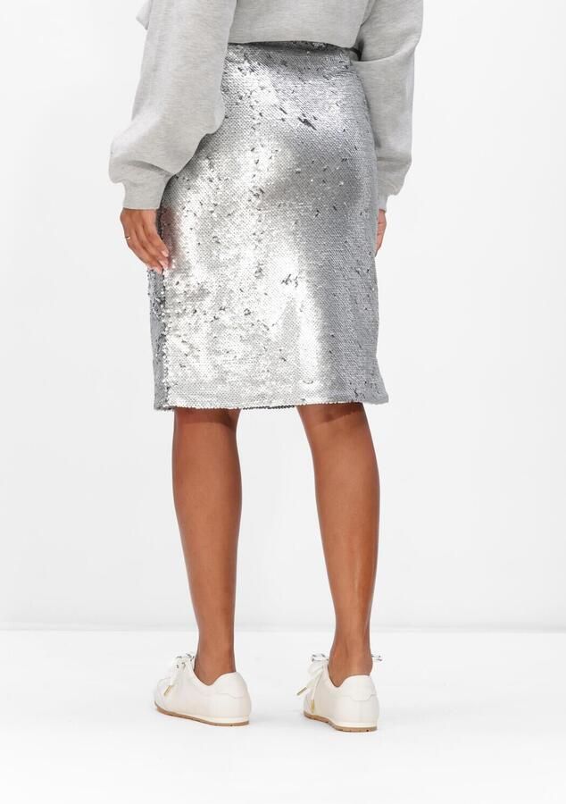 EST'SEVEN Dames Rokken Yousra Skirt Zilver - Foto 2