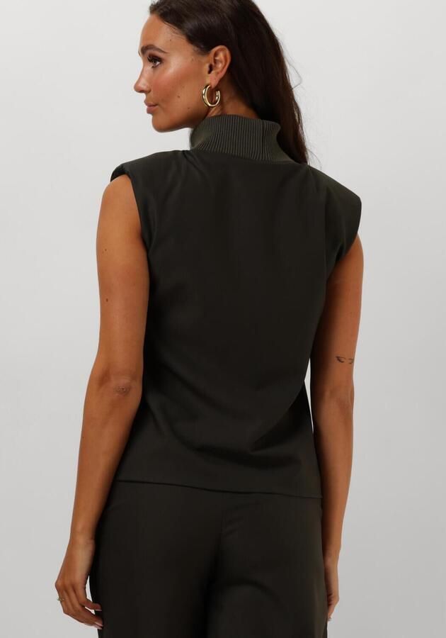 EST'SEVEN Dames Tops & T-shirts Hathaway Top Turtle Groen