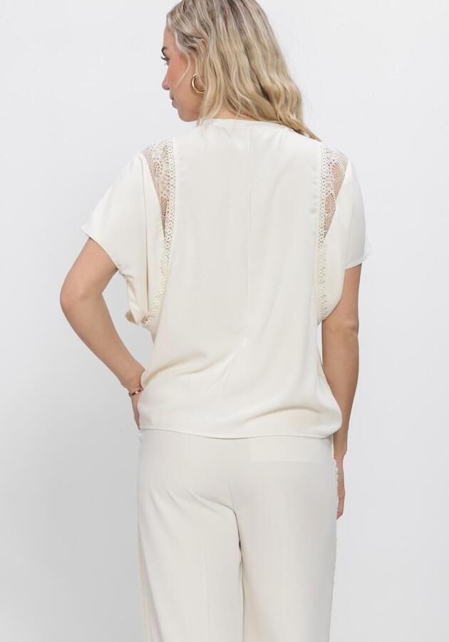 EST'SEVEN Dames Tops & T-shirts Kaya Top Lace Creme - Foto 3