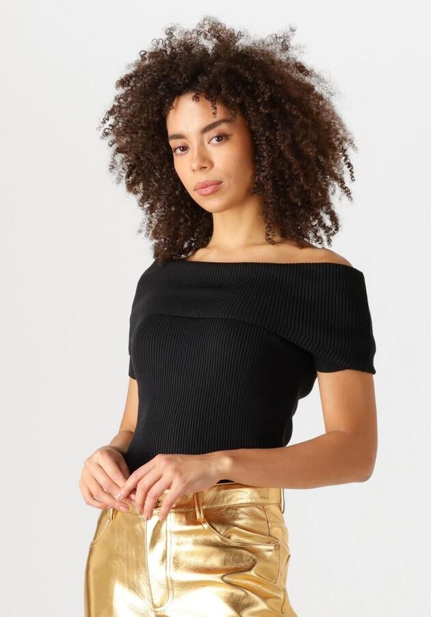 EST'SEVEN Dames Tops & T-shirts Lynn Zwart - Foto 4