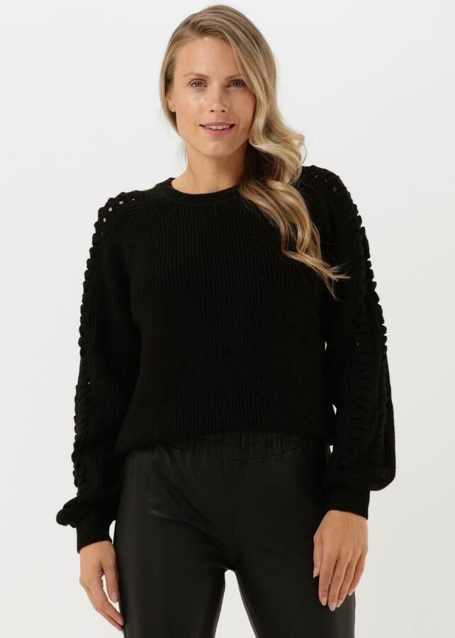 Est'Seven Dames Truien & vesten Zwart Black Dames - Foto 4