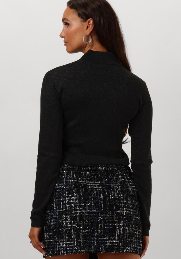 EST'SEVEN Dames Truien & Vesten Nikole Top Longsleeve Zwart