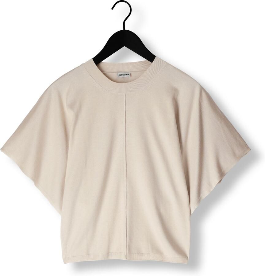 EST'SEVEN Dames Truien & Vesten Suzette Nolita Beige